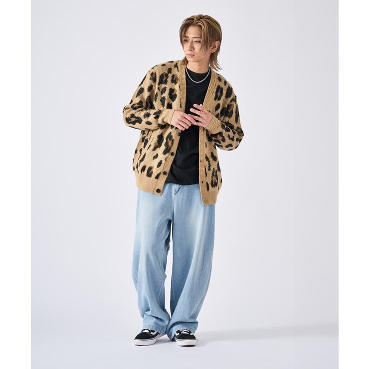 モヘアタッチ総柄カーディガン | REGIEVO | 詳細画像45 