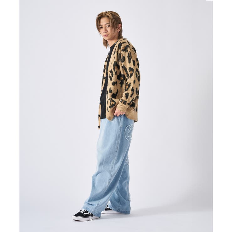 モヘアタッチ総柄カーディガン | REGIEVO | 詳細画像46 