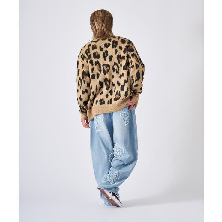 モヘアタッチ総柄カーディガン | REGIEVO | 詳細画像47 