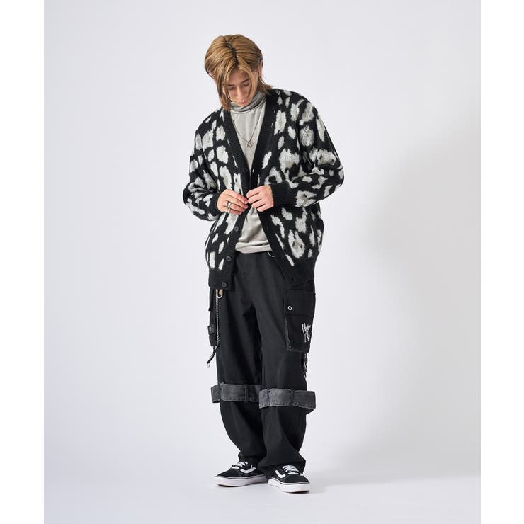 モヘアタッチ総柄カーディガン | REGIEVO | 詳細画像51 