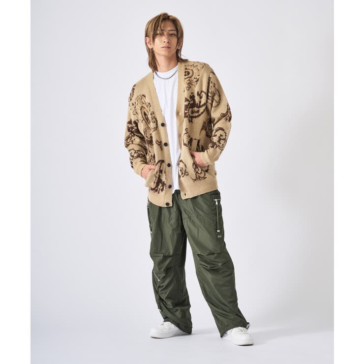 モヘアタッチ総柄カーディガン | REGIEVO | 詳細画像54 