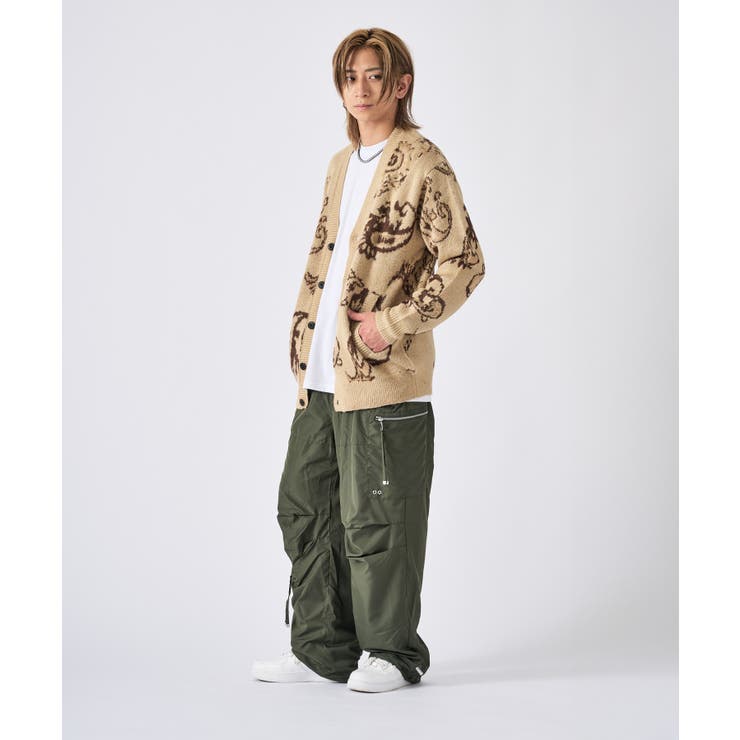 モヘアタッチ総柄カーディガン | REGIEVO | 詳細画像55 