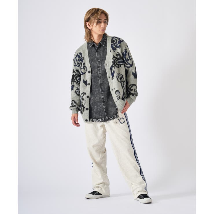 モヘアタッチ総柄カーディガン | REGIEVO | 詳細画像57 