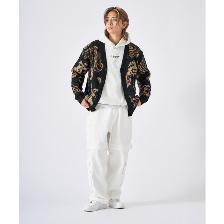 モヘアタッチ総柄カーディガン | REGIEVO | 詳細画像60 