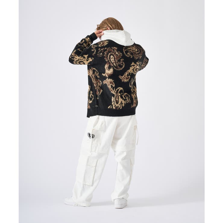 モヘアタッチ総柄カーディガン | REGIEVO | 詳細画像62 