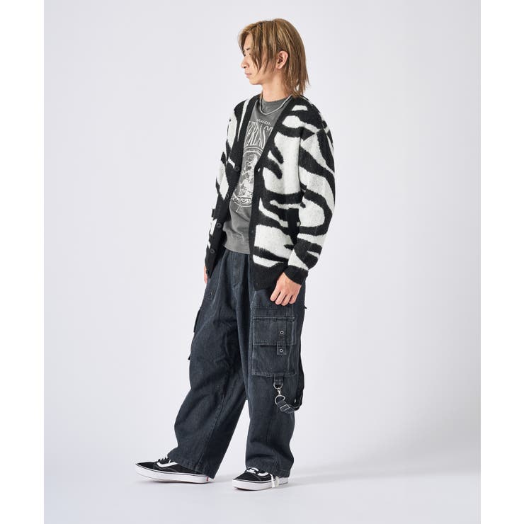 モヘアタッチ総柄カーディガン | REGIEVO | 詳細画像67 