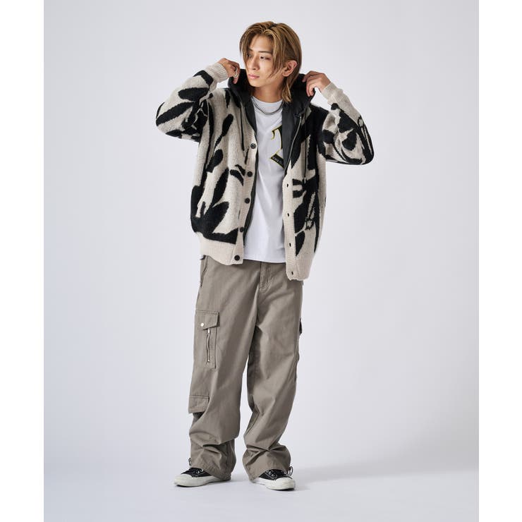 モヘアタッチ総柄カーディガン | REGIEVO | 詳細画像72 