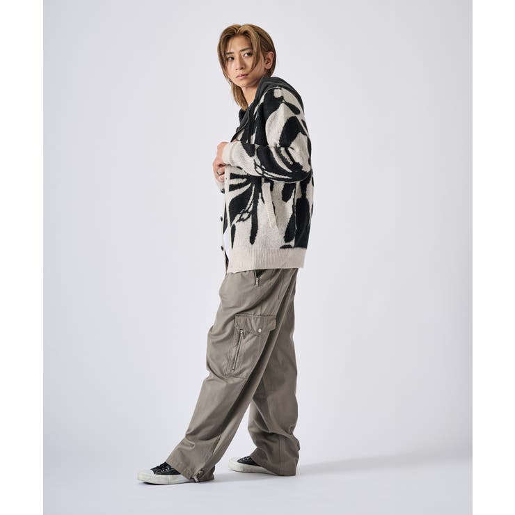 モヘアタッチ総柄カーディガン | REGIEVO | 詳細画像73 