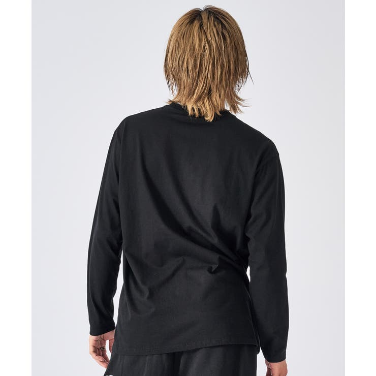ロンT メンズ ビッグロゴ 長袖Tシャツ ストリート系 オーバーサイズ | REGIEVO | 詳細画像10 