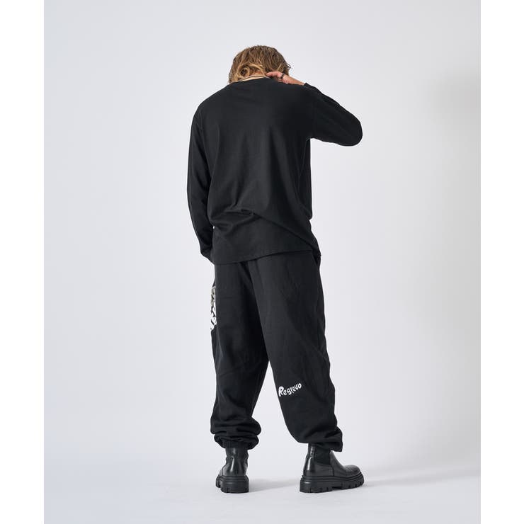 ロンT メンズ ビッグロゴ 長袖Tシャツ ストリート系 オーバーサイズ | REGIEVO | 詳細画像21 