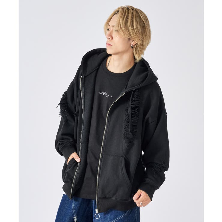 グランジZIPパーカー | REGIEVO | 詳細画像6 