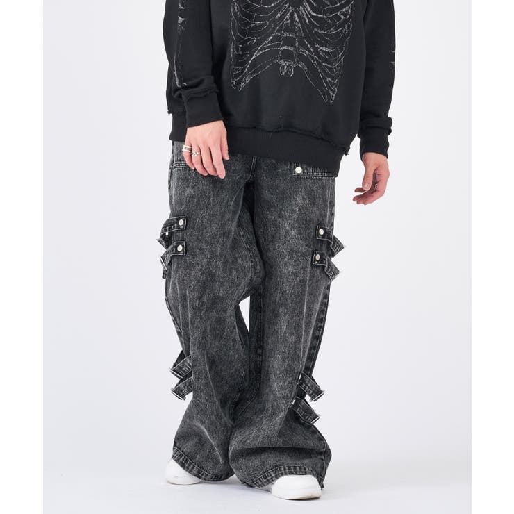 ベルトデザインデニムパンツ | REGIEVO | 詳細画像3 