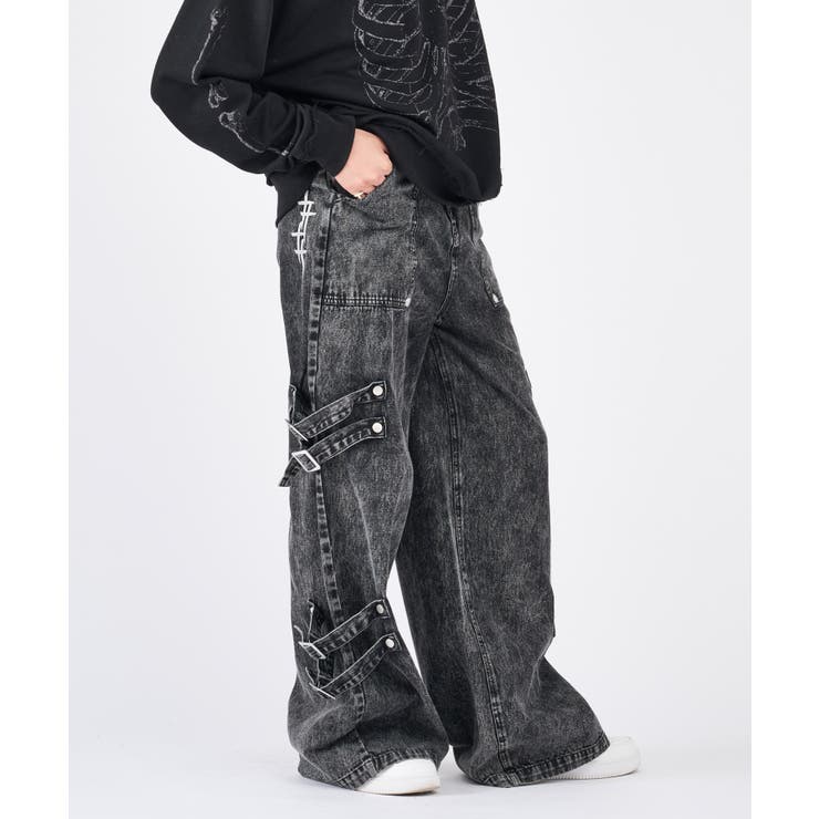 ベルトデザインデニムパンツ | REGIEVO | 詳細画像8 