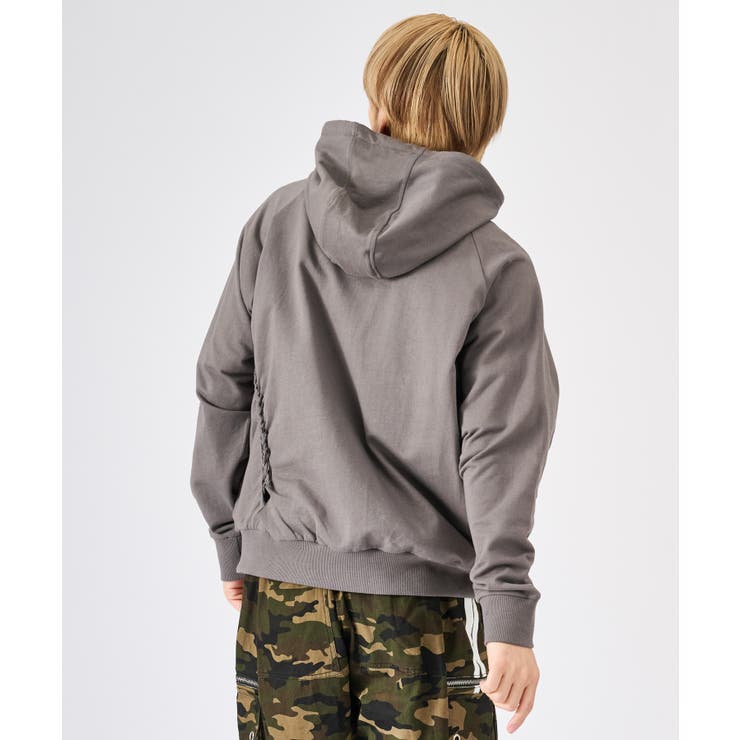 編み立てZIPパーカー | REGIEVO | 詳細画像6 