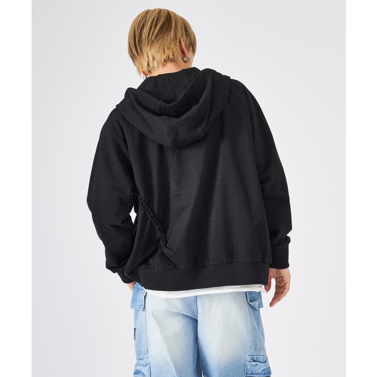 編み立てZIPパーカー | REGIEVO | 詳細画像9 