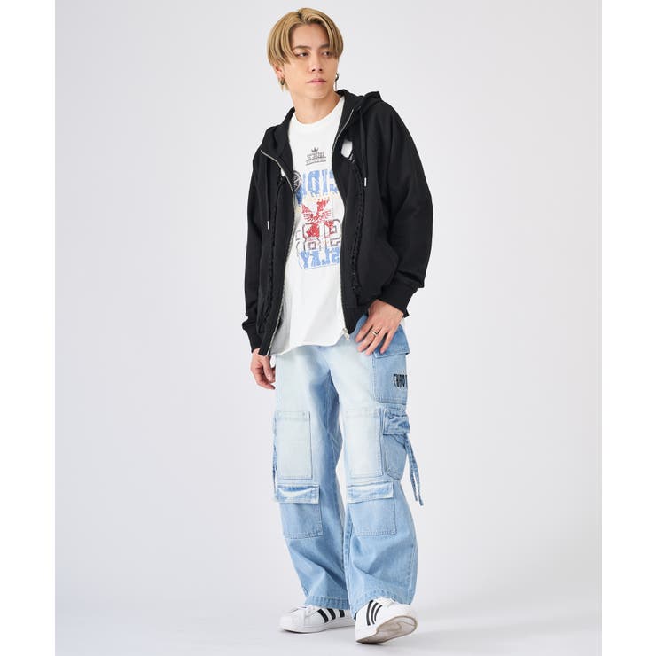 編み立てZIPパーカー | REGIEVO | 詳細画像13 