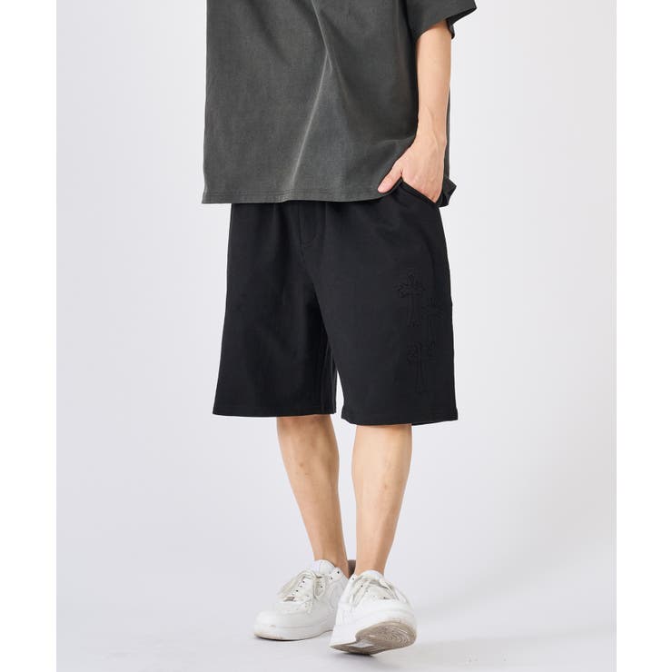 クロスエンボスショートパンツ[品番：LEVM0009360]｜REGIEVO