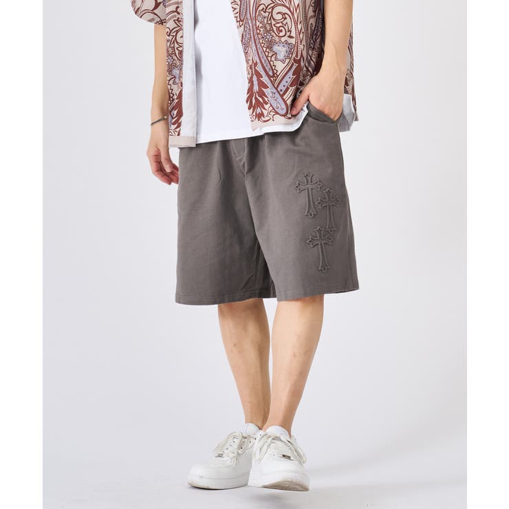 クロスエンボスショートパンツ | REGIEVO | 詳細画像8 