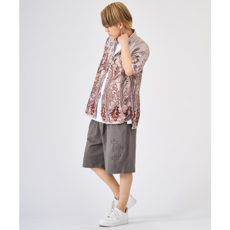 クロスエンボスショートパンツ | REGIEVO | 詳細画像18 