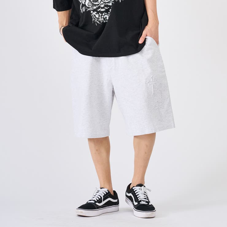 1オートミール | クロスエンボスショートパンツ | REGIEVO