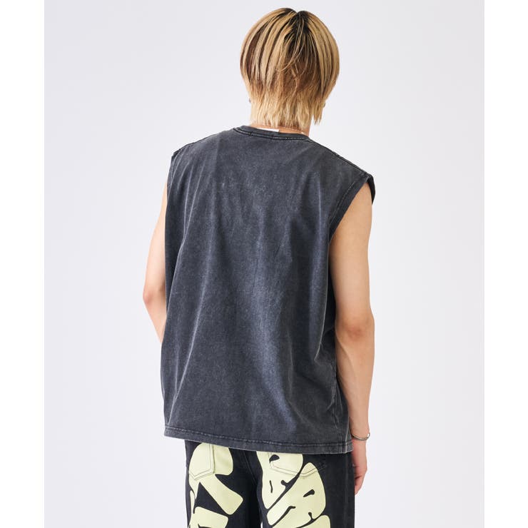 カットオフアップリケノースリーブ | REGIEVO | 詳細画像7 