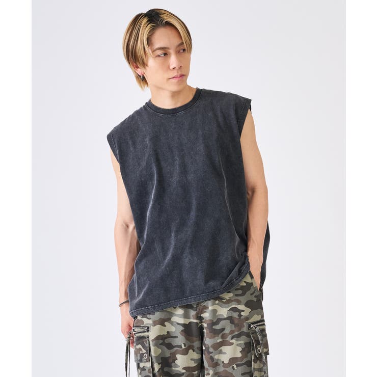 カットオフアップリケノースリーブ | REGIEVO | 詳細画像8 