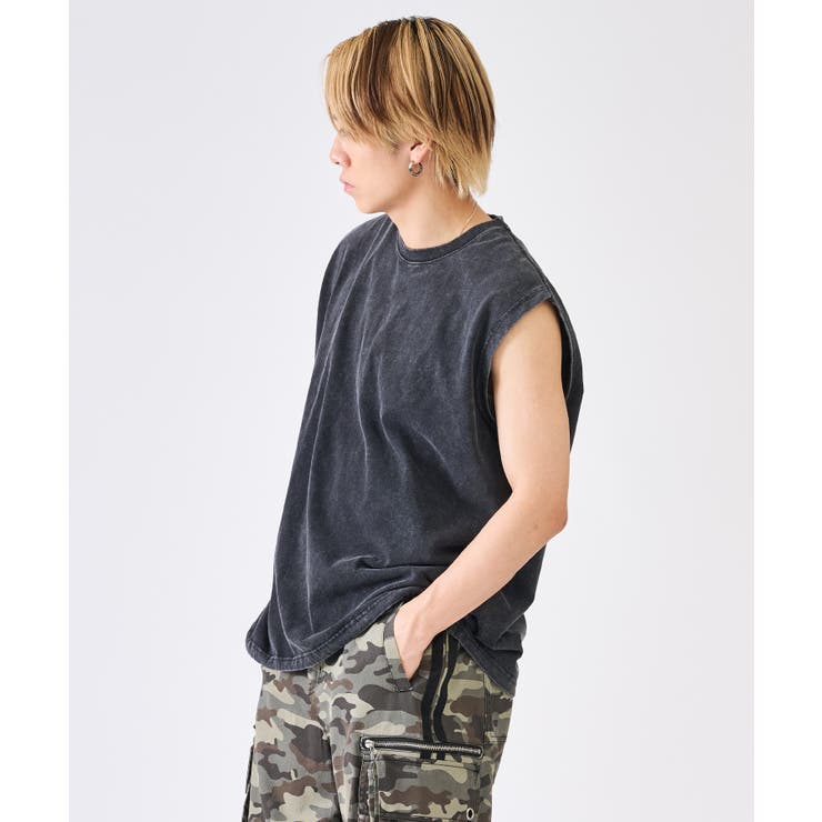 カットオフアップリケノースリーブ | REGIEVO | 詳細画像9 