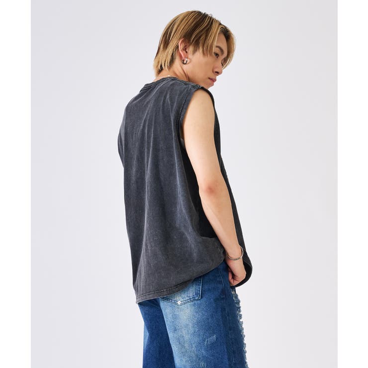 カットオフアップリケノースリーブ | REGIEVO | 詳細画像12 