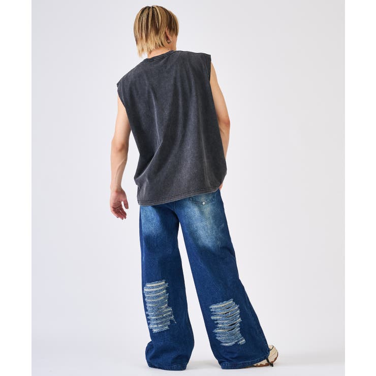 カットオフアップリケノースリーブ | REGIEVO | 詳細画像22 