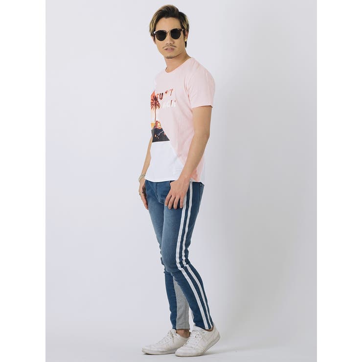 SUNSET BEACH切替Tシャツ | REGIEVO | 詳細画像8 