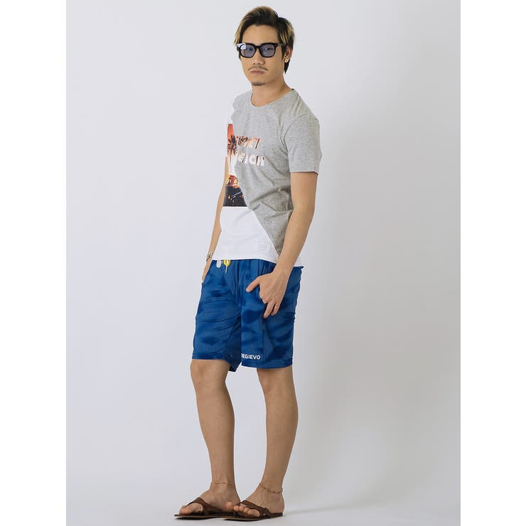 SUNSET BEACH切替Tシャツ | REGIEVO | 詳細画像3 