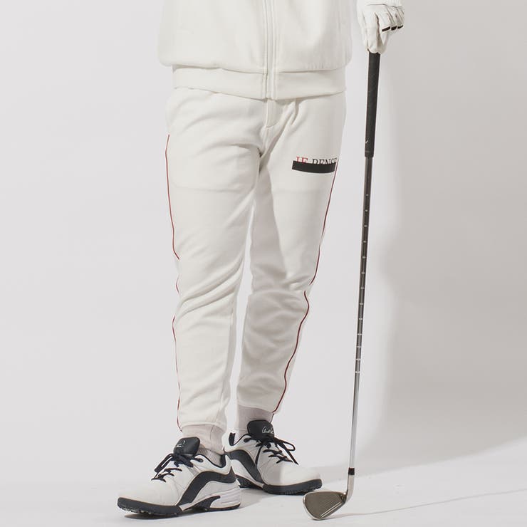 WHITE | サイドラインロゴジョガーパンツ | REGIEVO