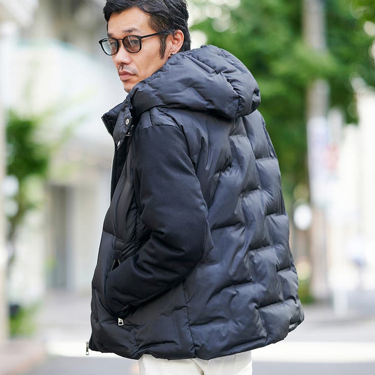 UNIVERSAL PRODUCTS]SEAMLESS DOWN JACKET - ダウンジャケット