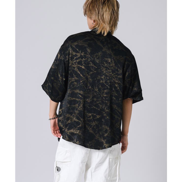 ムラプリント半袖シャツ | REGIEVO | 詳細画像7 