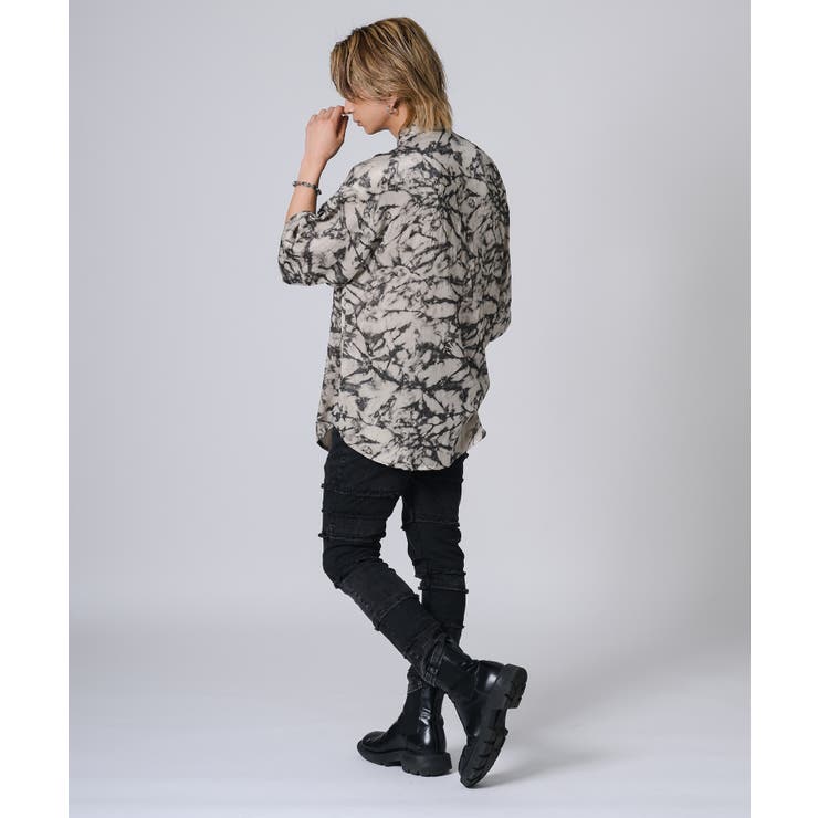 ムラプリント半袖シャツ | REGIEVO | 詳細画像20 