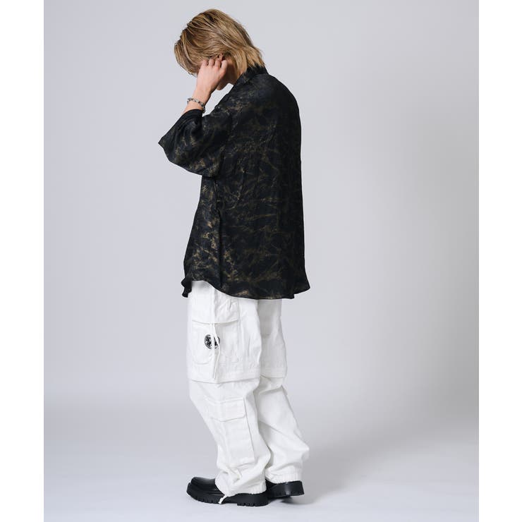 ムラプリント半袖シャツ | REGIEVO | 詳細画像30 