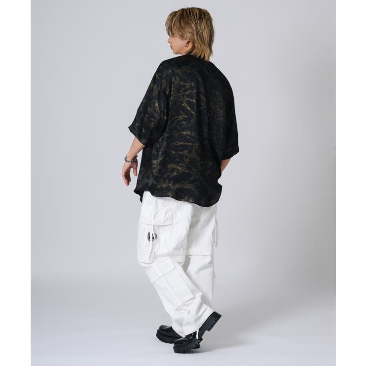 ムラプリント半袖シャツ | REGIEVO | 詳細画像31 