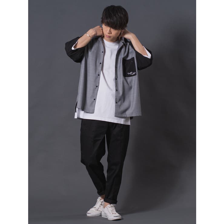 ラグランオープンカラーシャツ[品番：LEVM0001201]｜REGIEVO