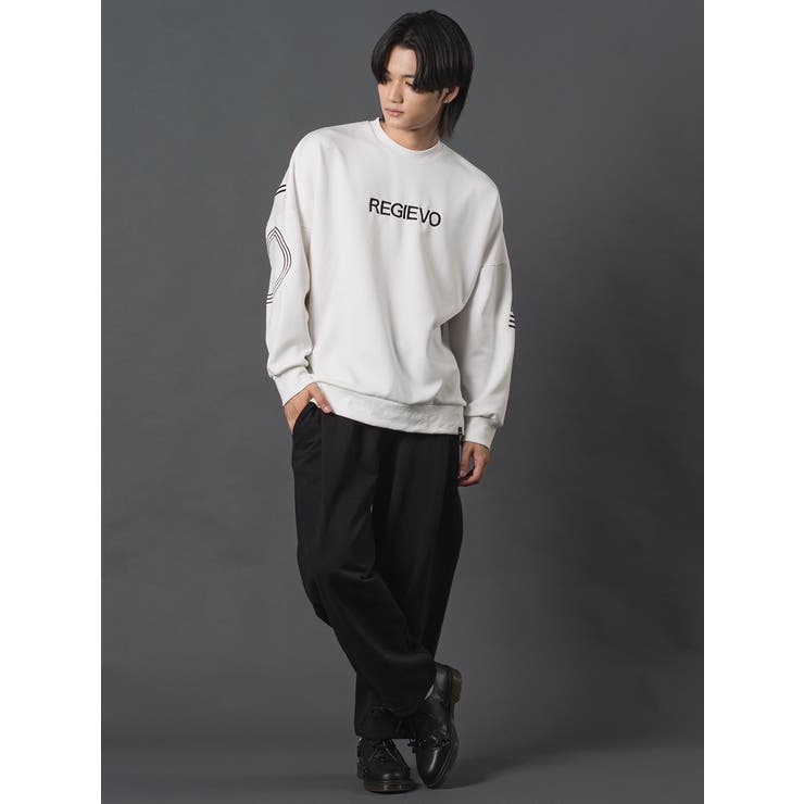 ビッグシルエットアーチロゴトレーナー | REGIEVO | 詳細画像1 