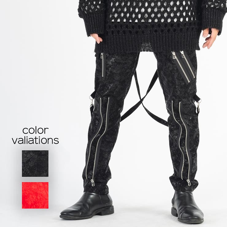 ボンテージ レザーパンツ モードストリート | REGIEVO | 詳細画像1 