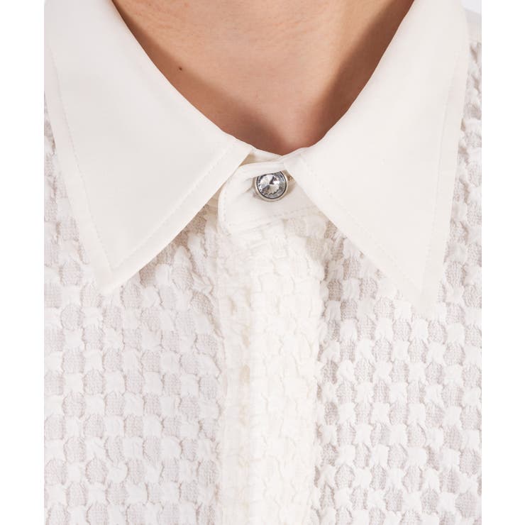 ジャガード切り替えシャツ メンズ シャツ モード ストリート系 | REGIEVO | 詳細画像9 