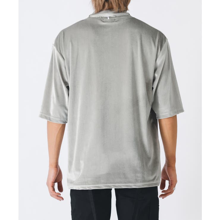 モックネック半袖Tシャツ | REGIEVO | 詳細画像4 