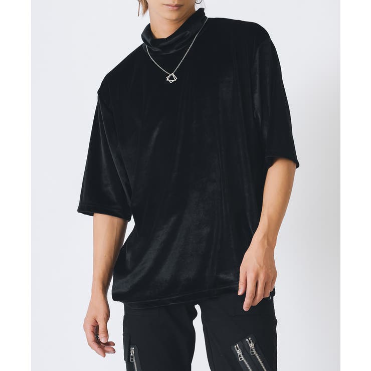 モックネック半袖Tシャツ | REGIEVO | 詳細画像5 