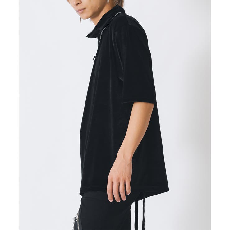 モックネック半袖Tシャツ | REGIEVO | 詳細画像6 