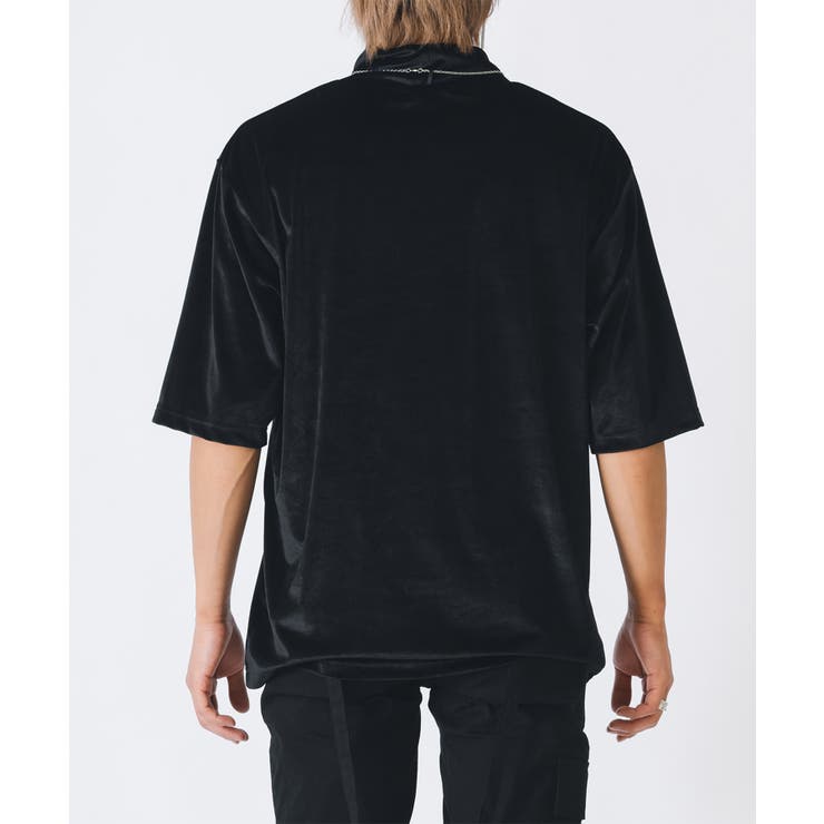 モックネック半袖Tシャツ | REGIEVO | 詳細画像7 