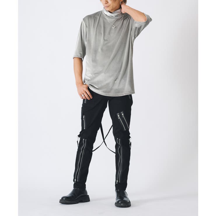 モックネック半袖Tシャツ | REGIEVO | 詳細画像11 