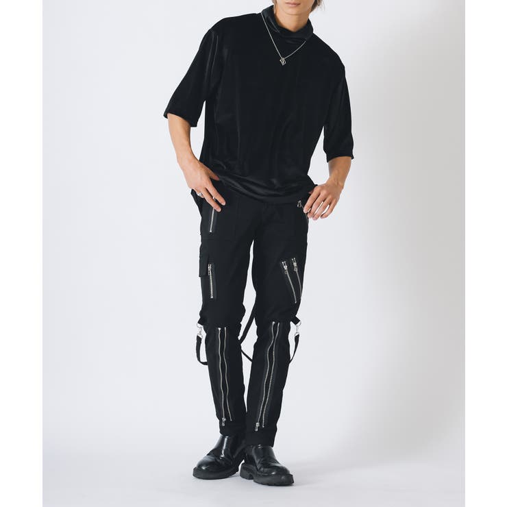 モックネック半袖Tシャツ | REGIEVO | 詳細画像14 