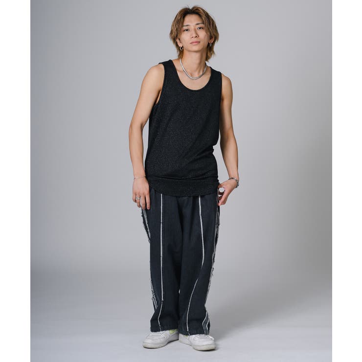 ラメボーダータンクトップ | REGIEVO | 詳細画像21 