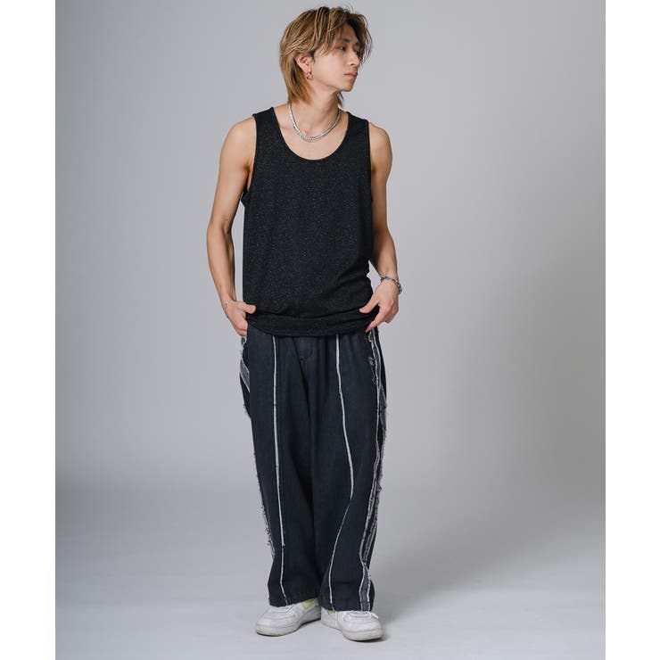 ラメボーダータンクトップ | REGIEVO | 詳細画像22 