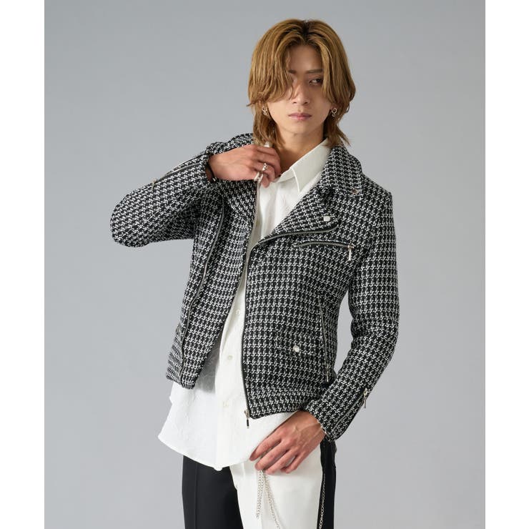 ダブルライダースジャケット[品番：LEVM0009317]｜REGIEVO（レジエボ